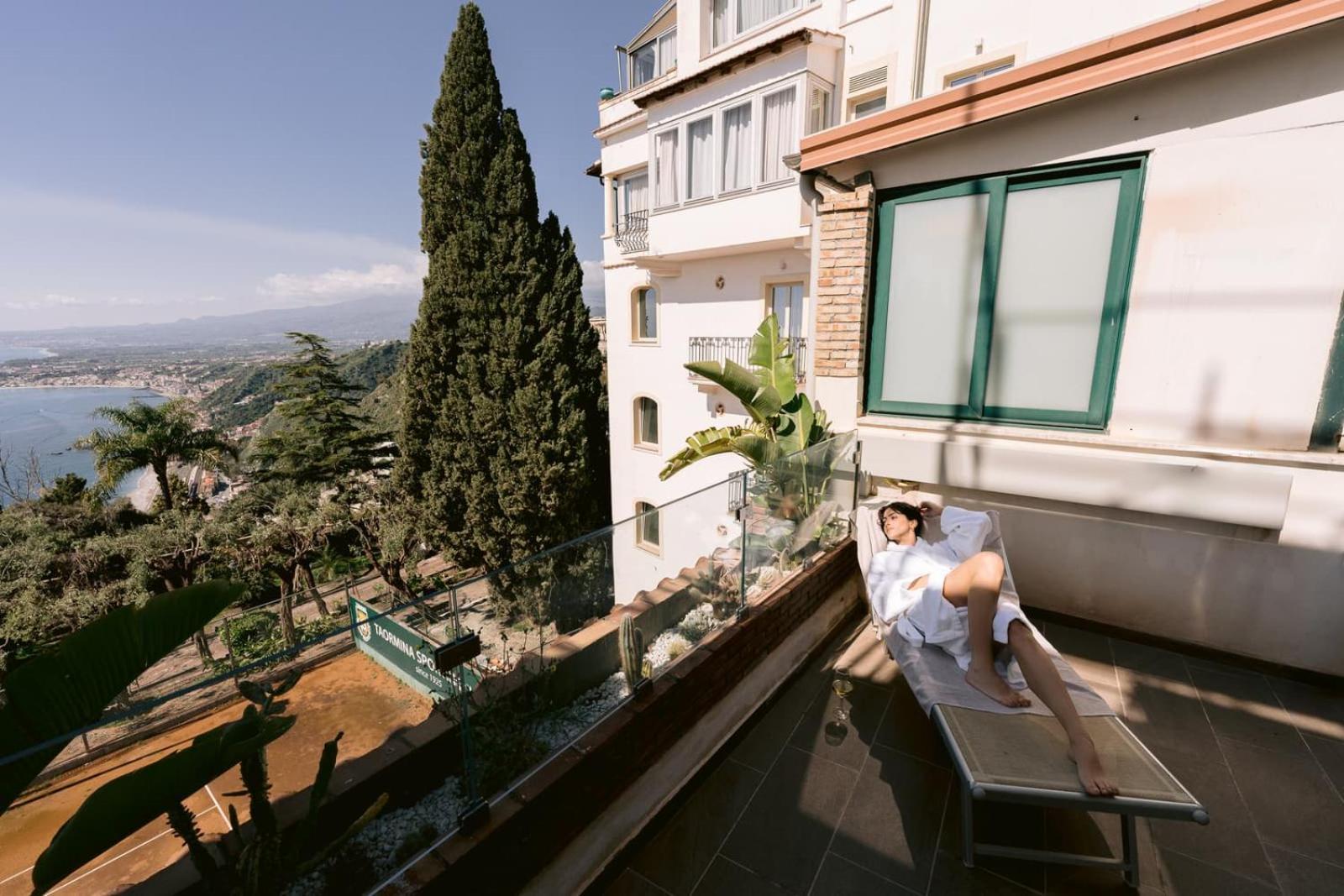 Hotel Villa Paradiso Taormina Exteriör bild